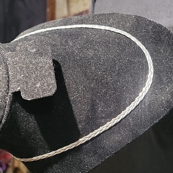 Vintage Italian-made 925 sterling silver braided necklace - Picture 1 of 8